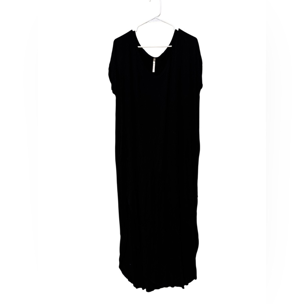 Black Maxi Dress with pockets